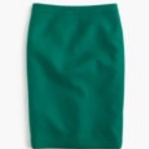 Jcrew Tall No. 2 pencil skirt double-serge wool